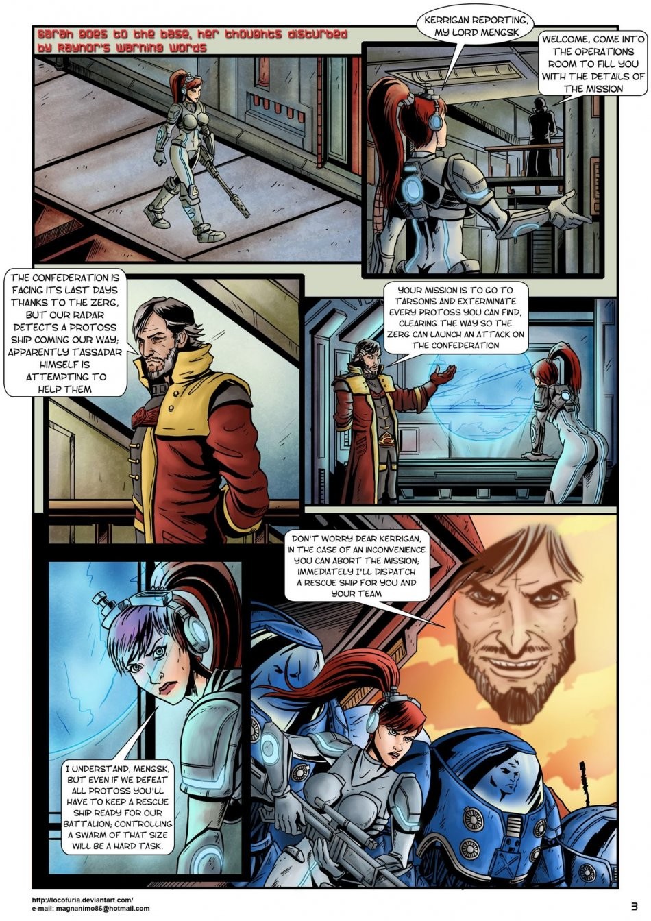 StarCraft Abducted porn comic picture 5