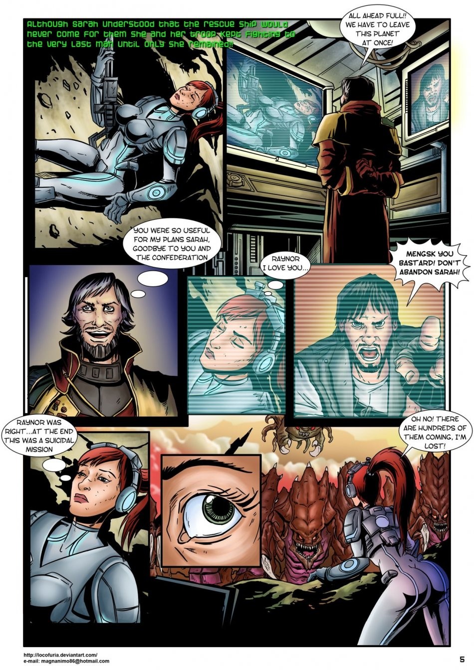 StarCraft Abducted porn comic picture 7