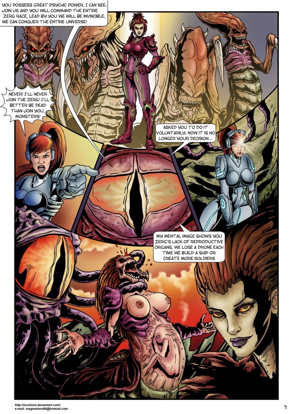 StarCraft Abducted porn comic picture 9