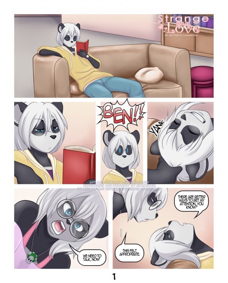Strange Kind of Love porn comic picture 1