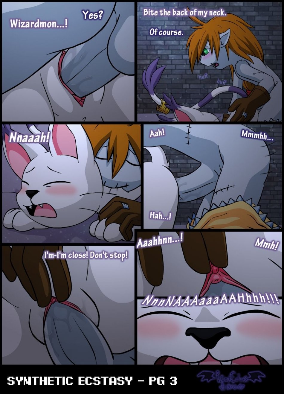 Synthic Ecstacy porn comic picture 3
