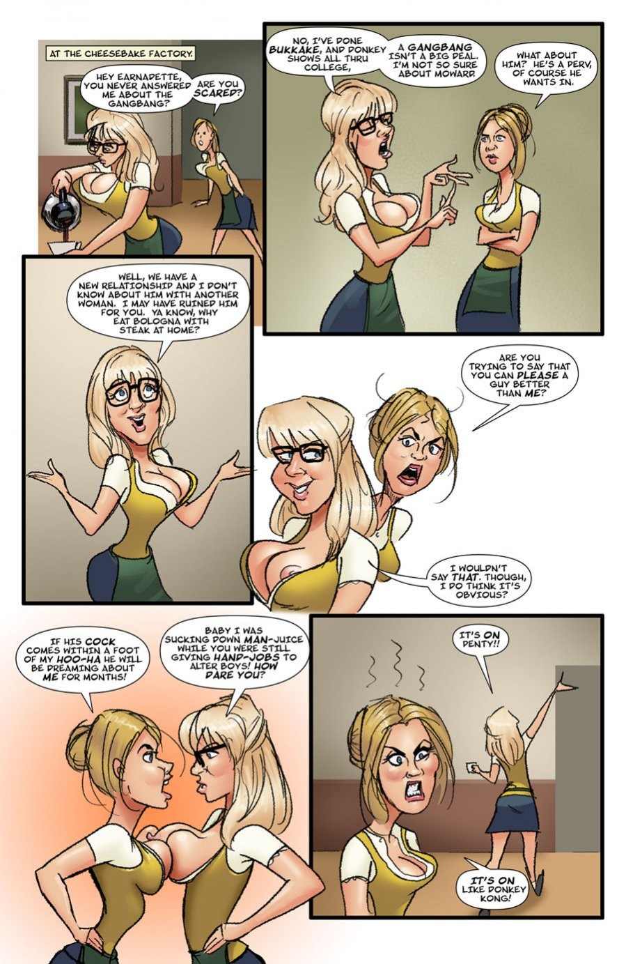 The big gang bang theory porn comic picture 6