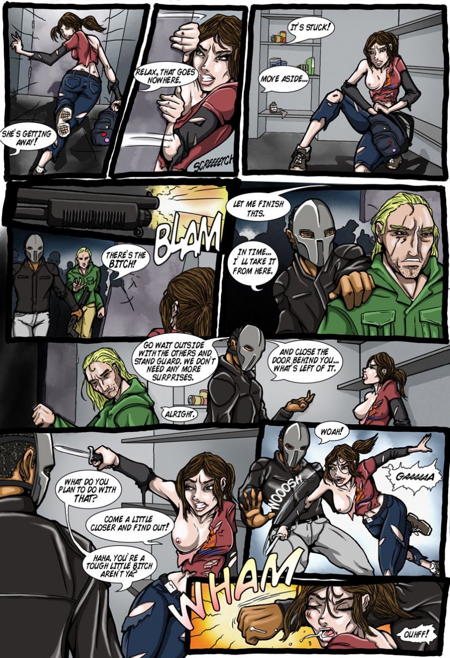 Tough Little Bitch porn comic picture 2