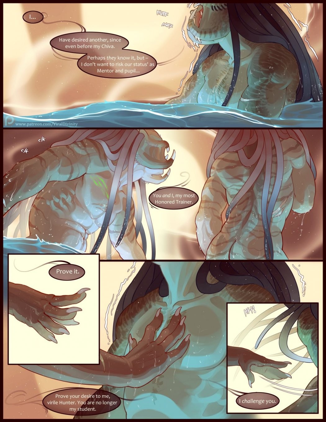 A Hunter's Mistake porn comic picture 12
