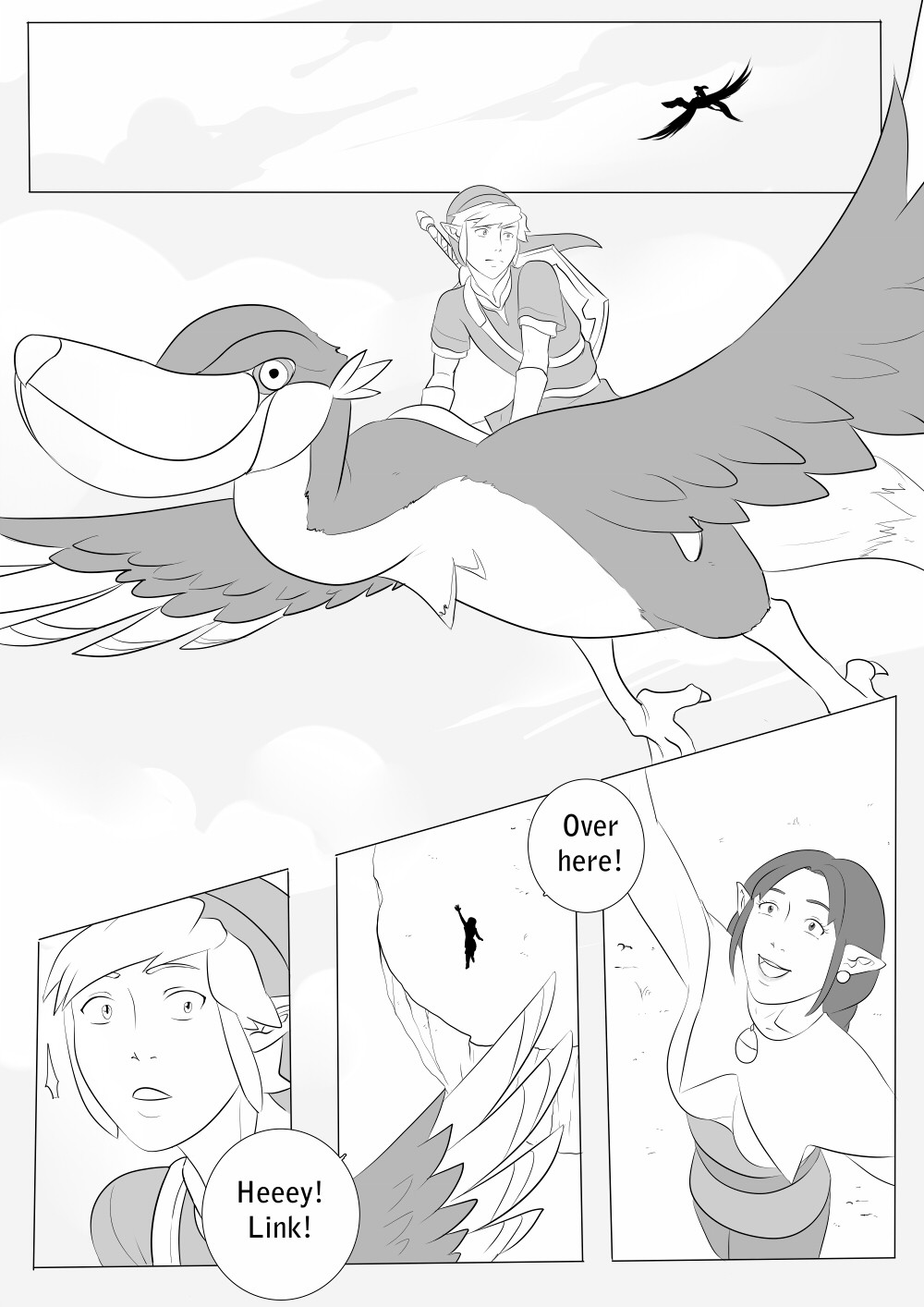 A link between girls 1 - Orielle porn comic picture 2