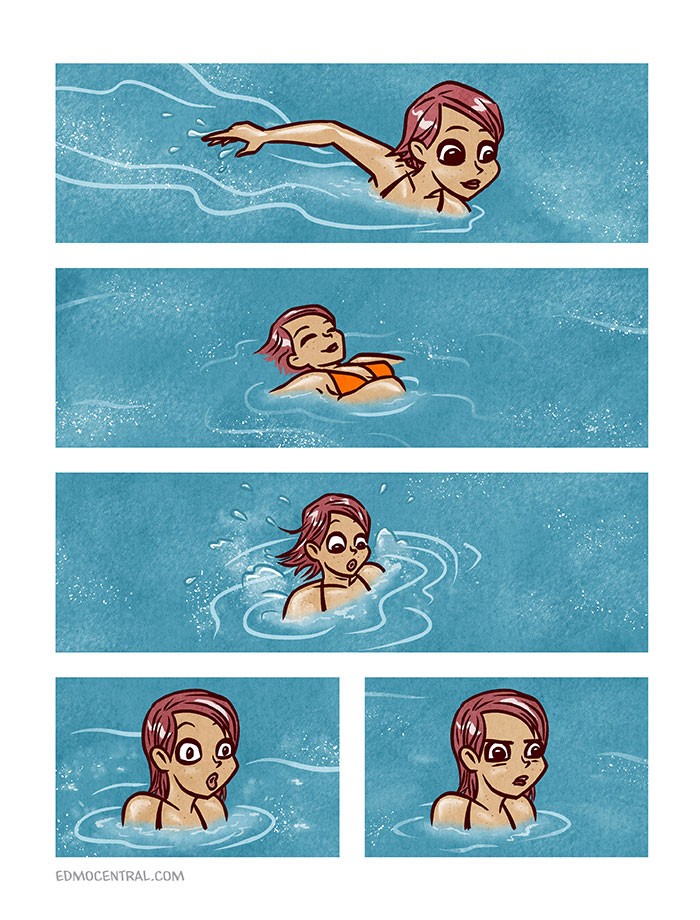 A Quick Dip porn comic picture 2