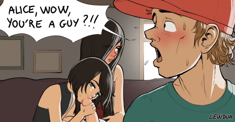 Alice and the Secret lover porn comic picture 23