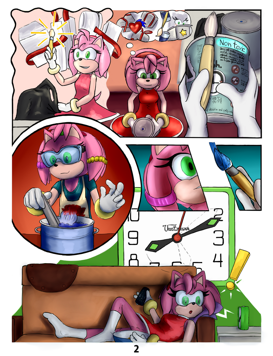 Amy's Blues porn comic picture 2