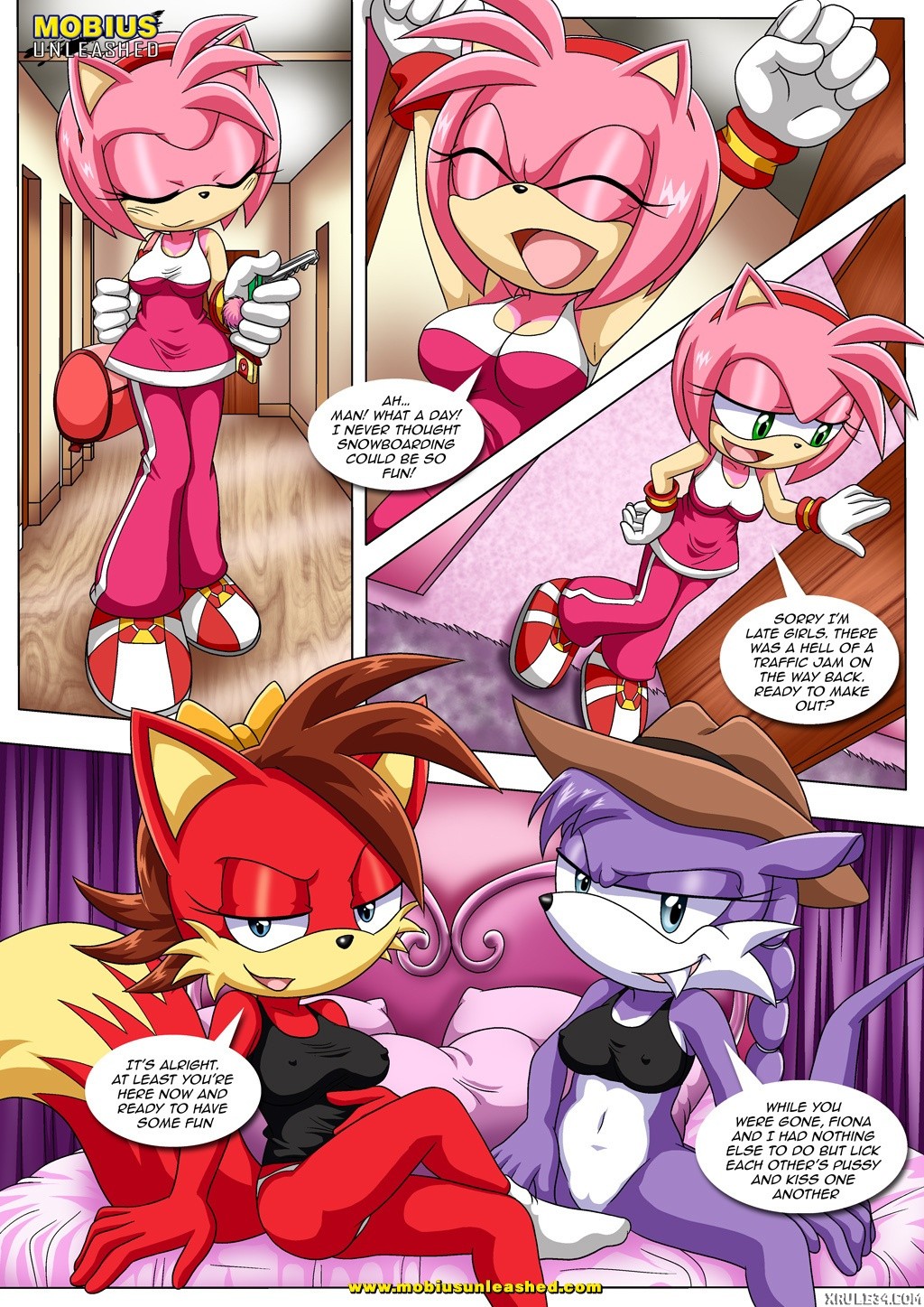 Amy's secret porn comic picture 2