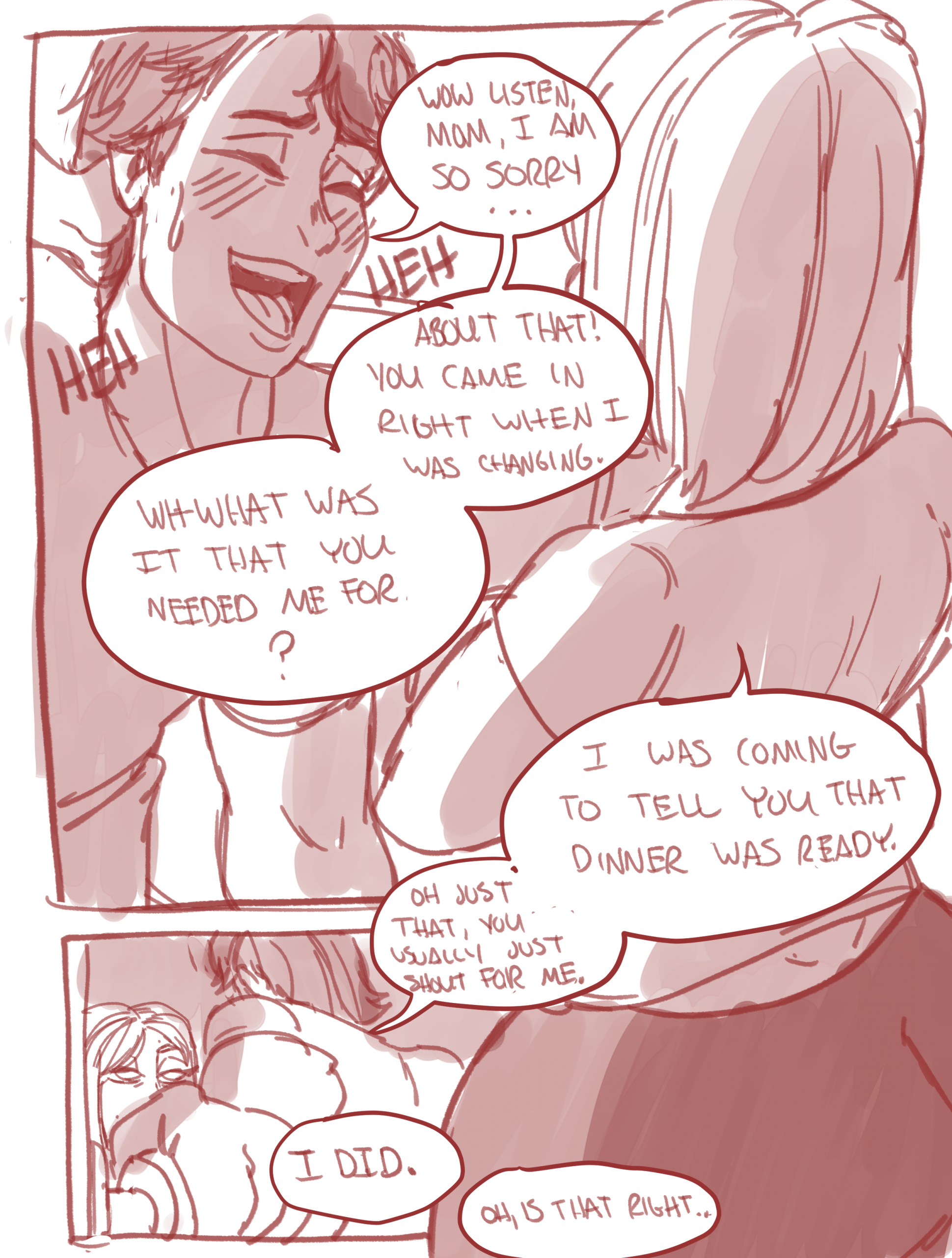 Andy's coming porn comic picture 19
