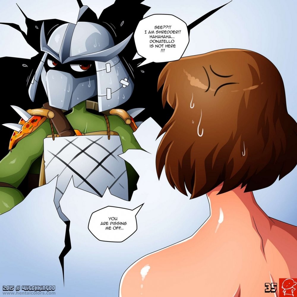 April O'Neil - Save The Turtles 2 porn comic picture 36
