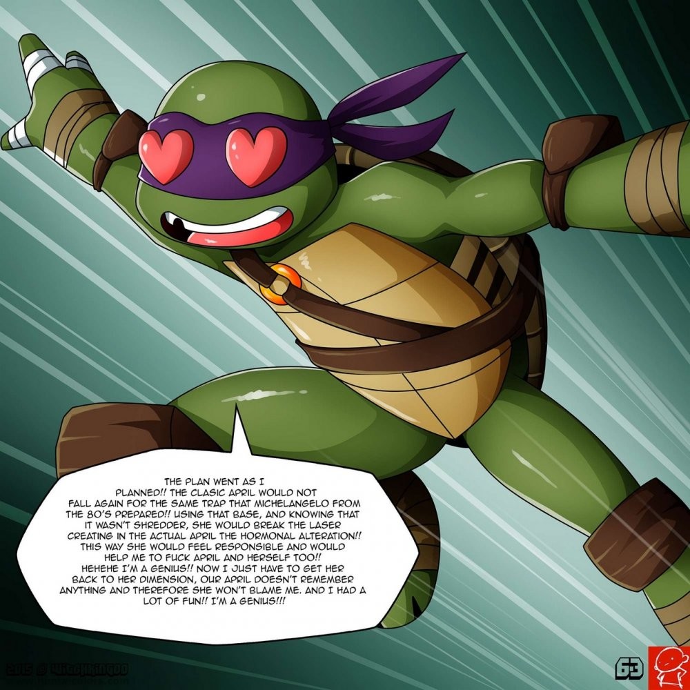 April O'Neil - Save The Turtles 2 porn comic picture 63