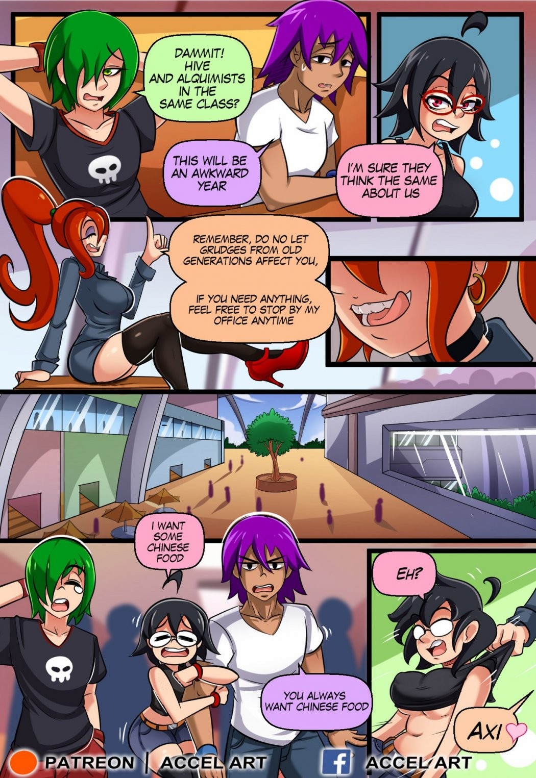Axi Stories 2 - Back to School porn comic picture 10