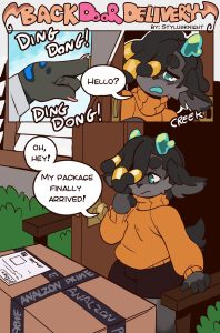 Back Door Delivery porn comic picture 1