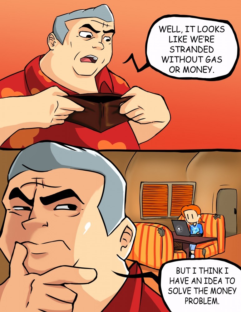 Bad Grandpa porn comic picture 1