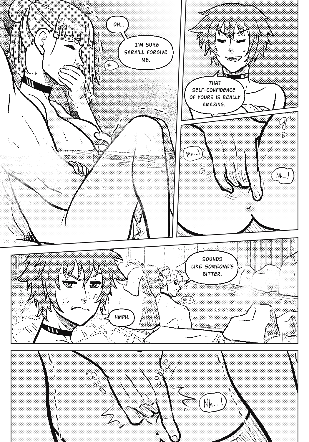 Bathing Ordeal porn comic picture 11