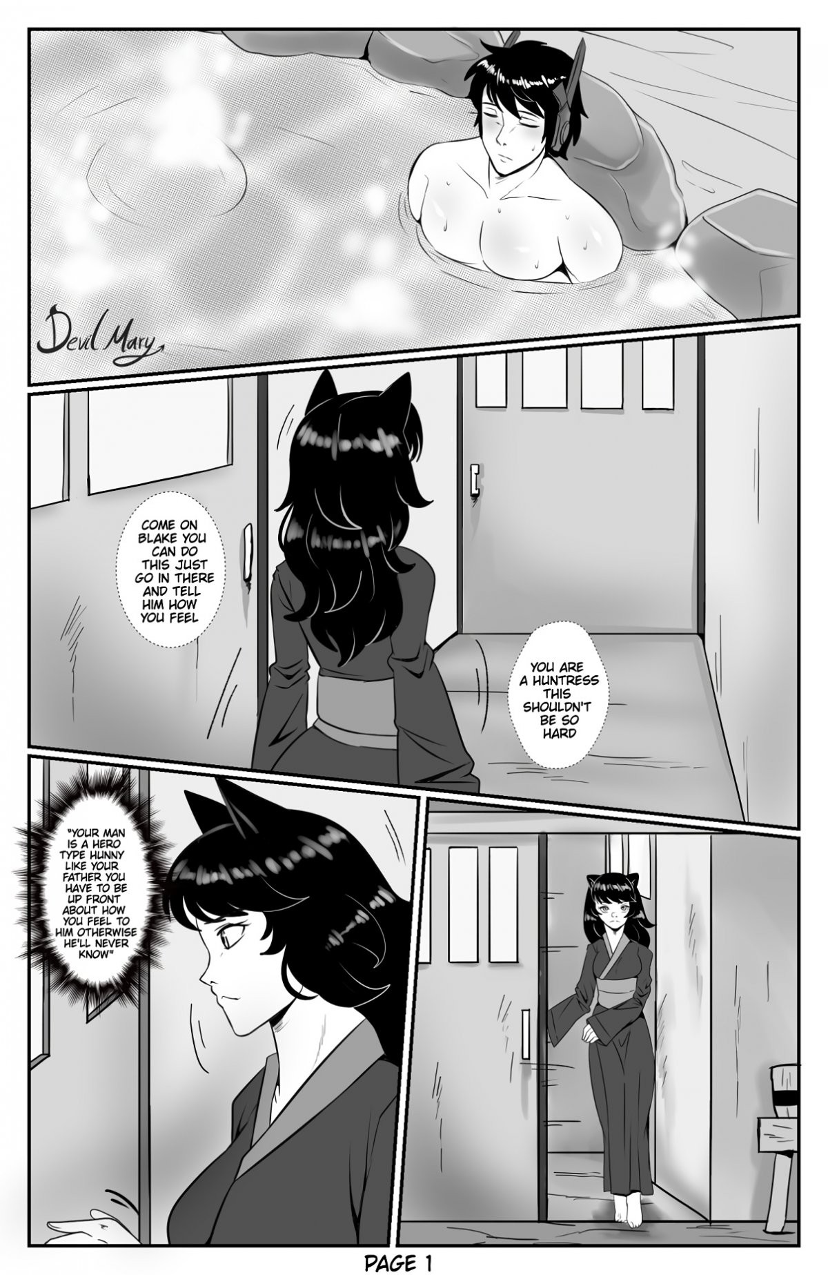 Beauty And The Soldier porn comic picture 2