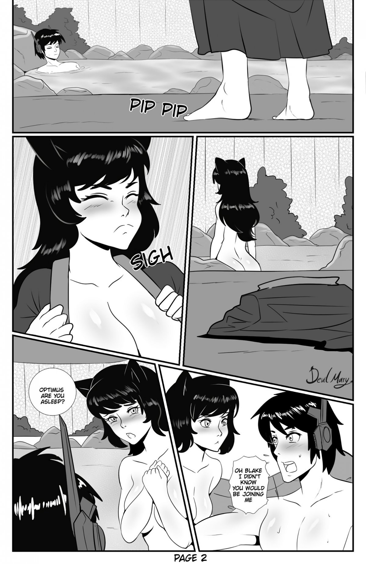 Beauty And The Soldier porn comic picture 3