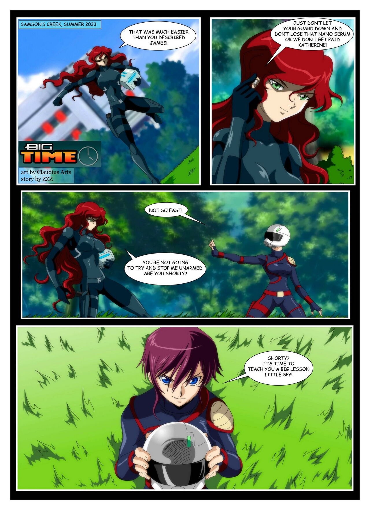 Big Time porn comic picture 2