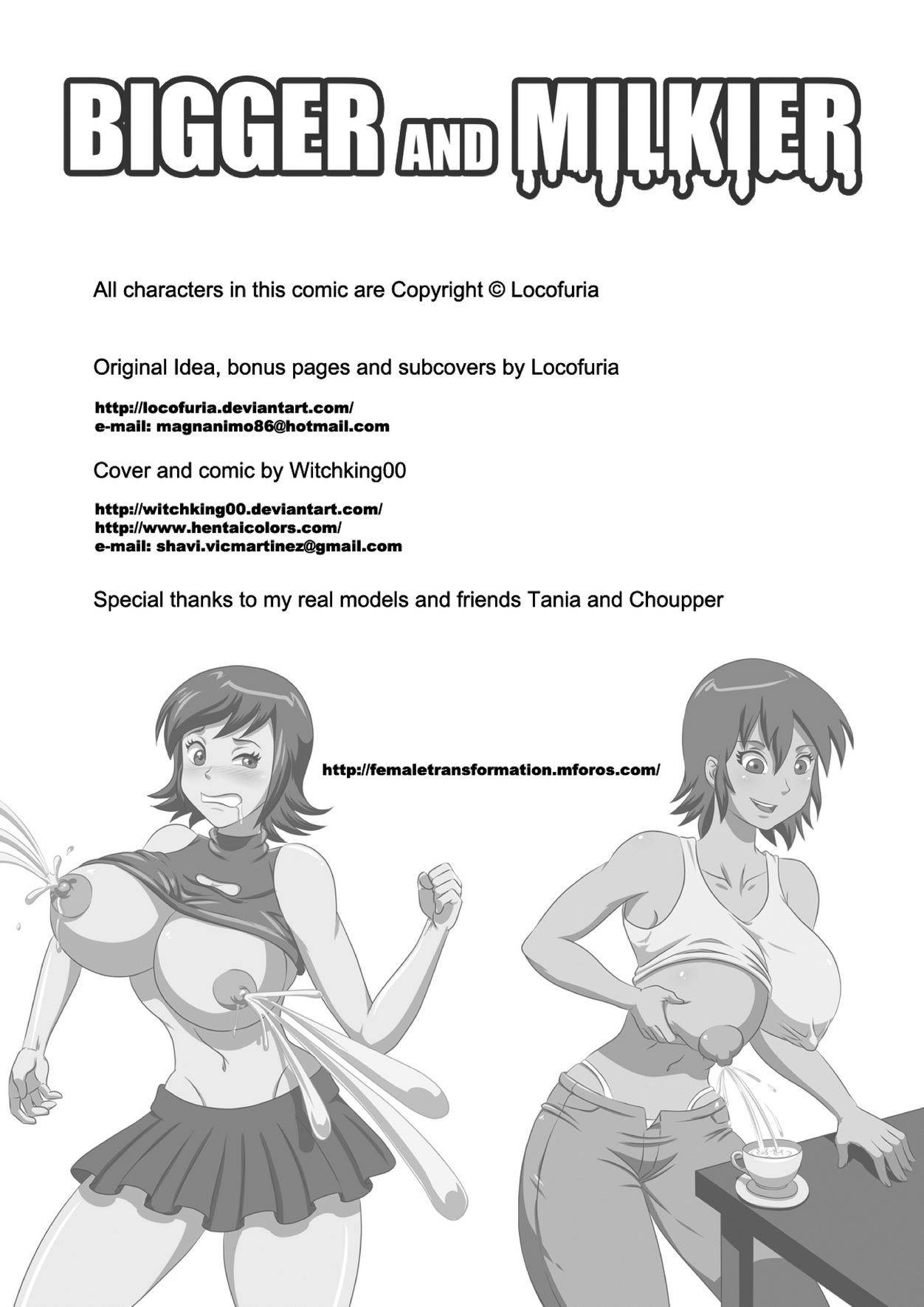 Bigger & Milkier porn comic picture 2