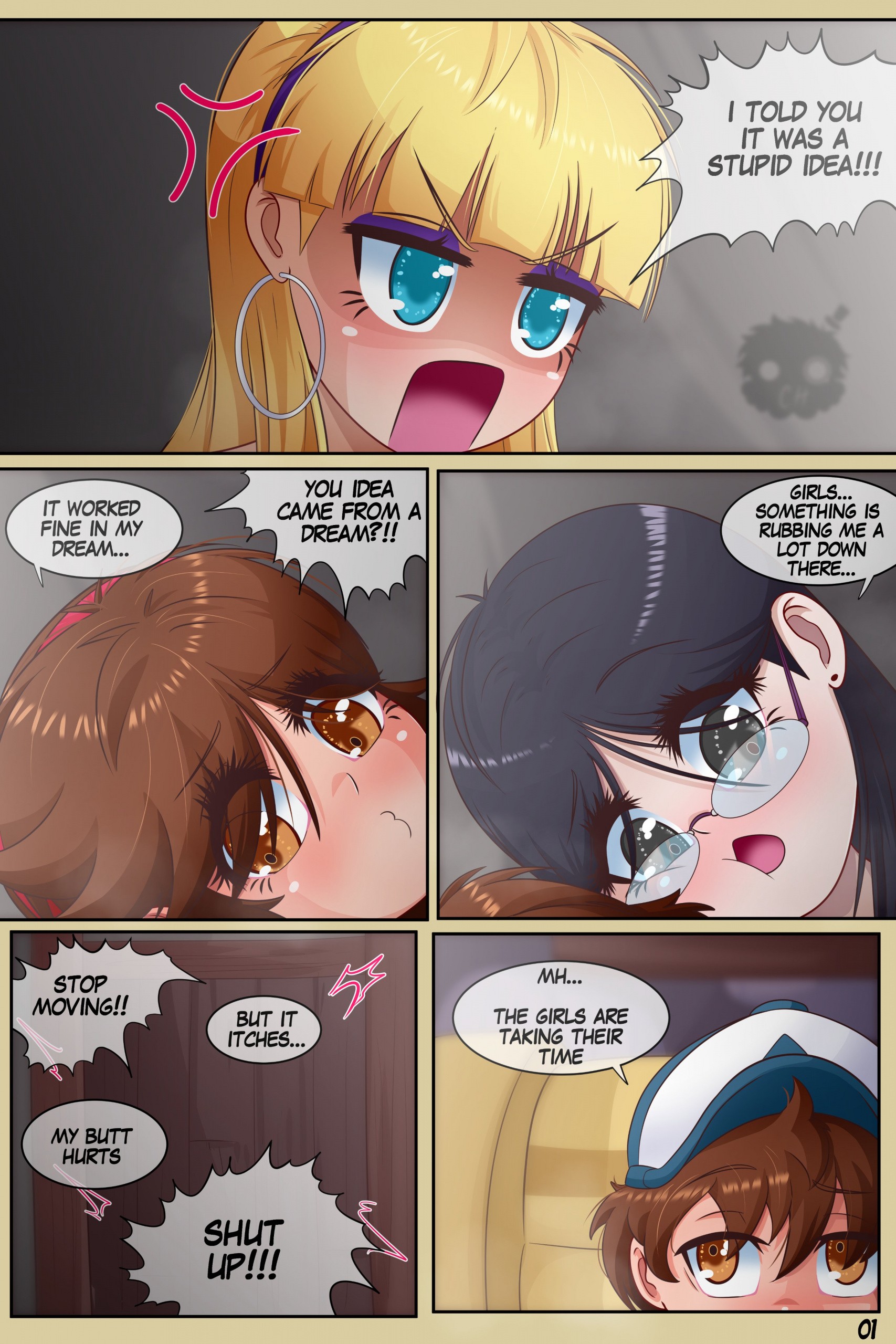 Birthday Pines porn comic picture 2
