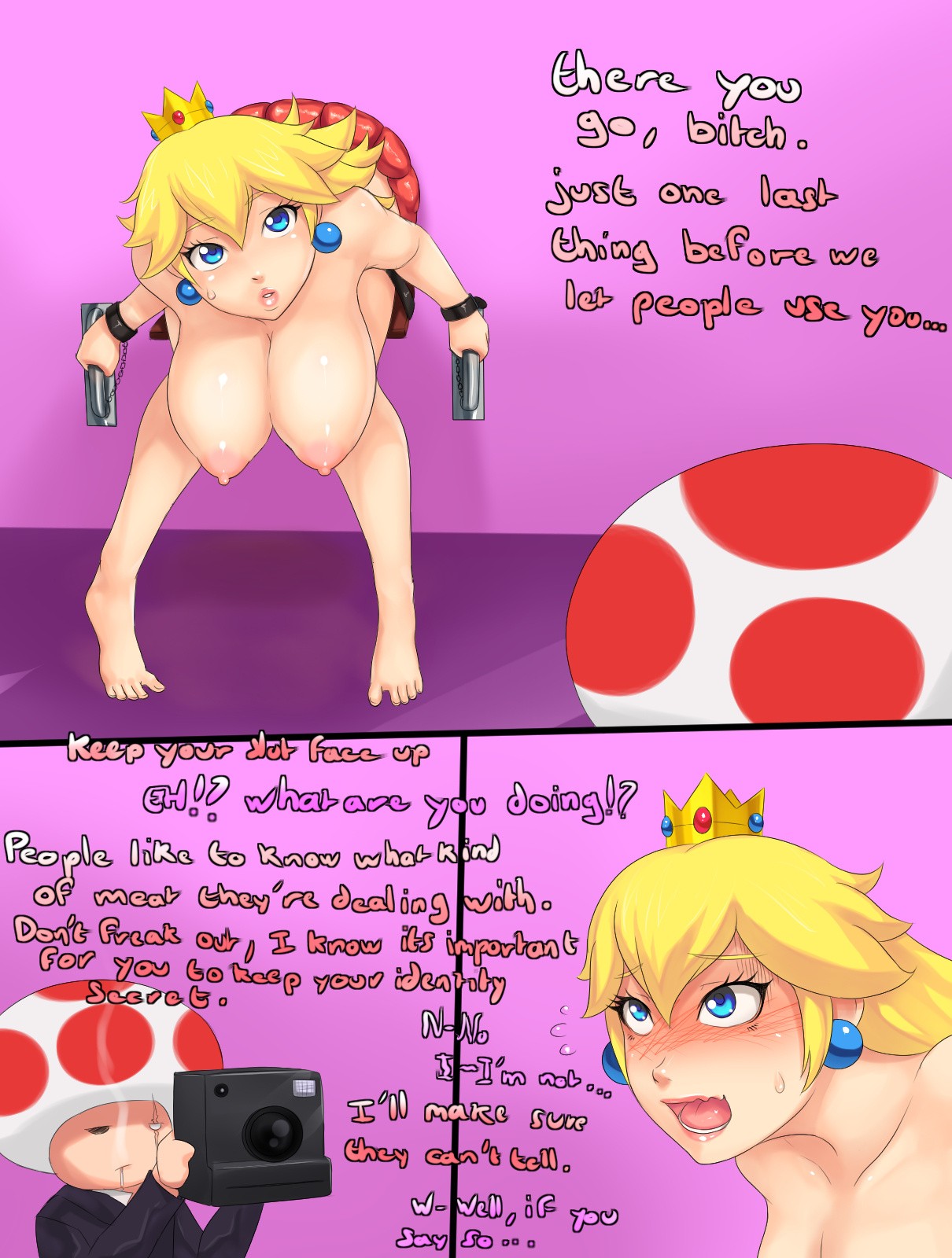 Bitchy Peach porn comic picture 20