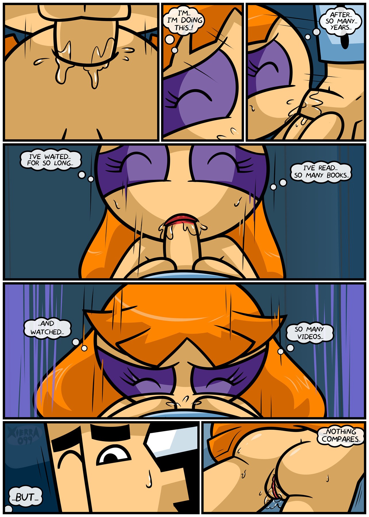 Blossom's Gift porn comic picture 12