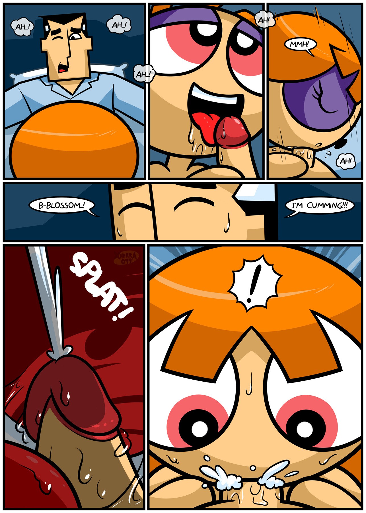 Blossom's Gift porn comic picture 13