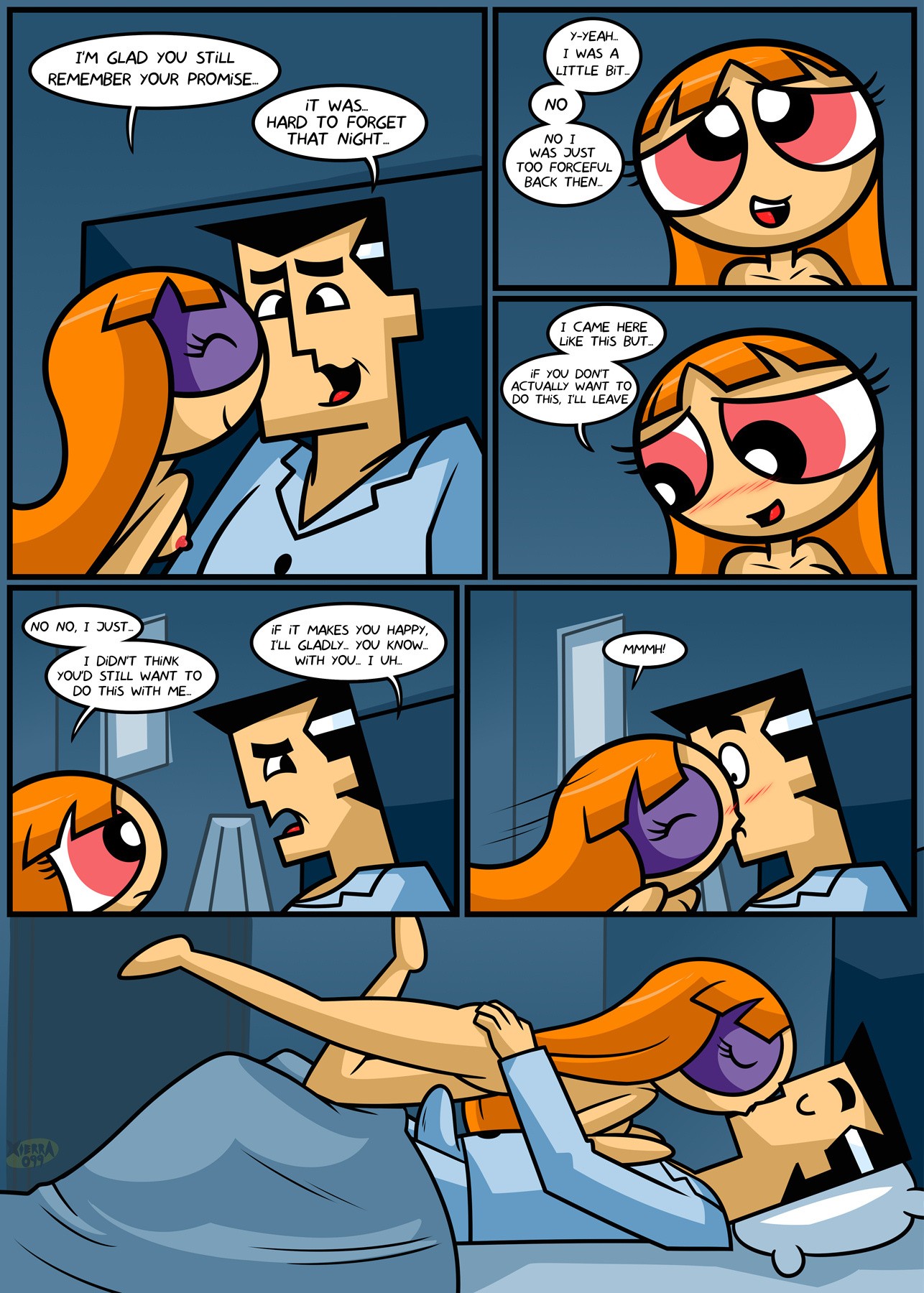 Blossom's Gift porn comic picture 9