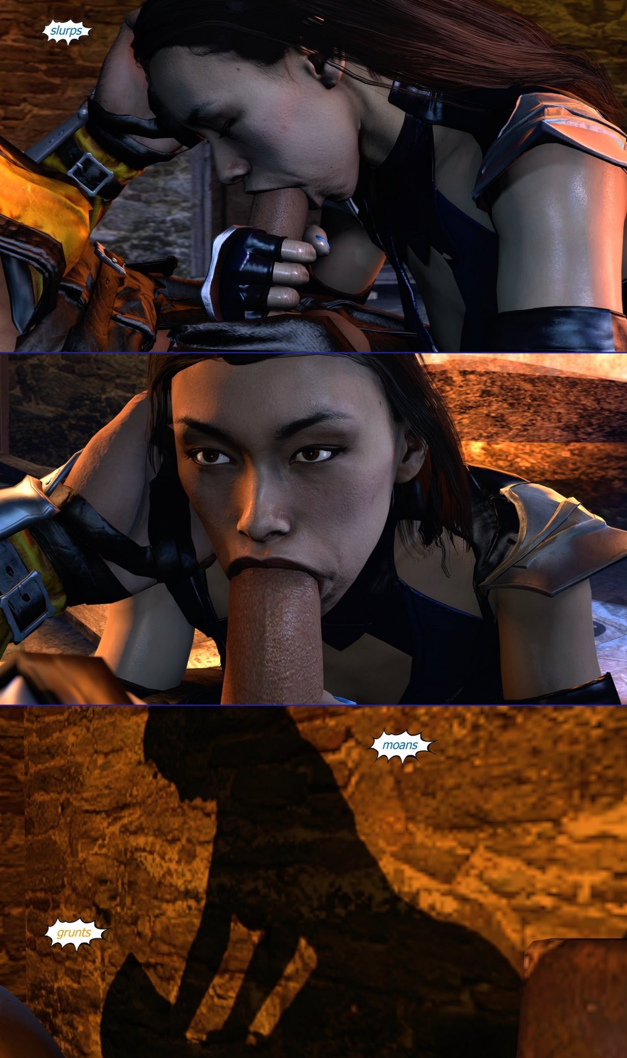 Blue Flames porn comic picture 13