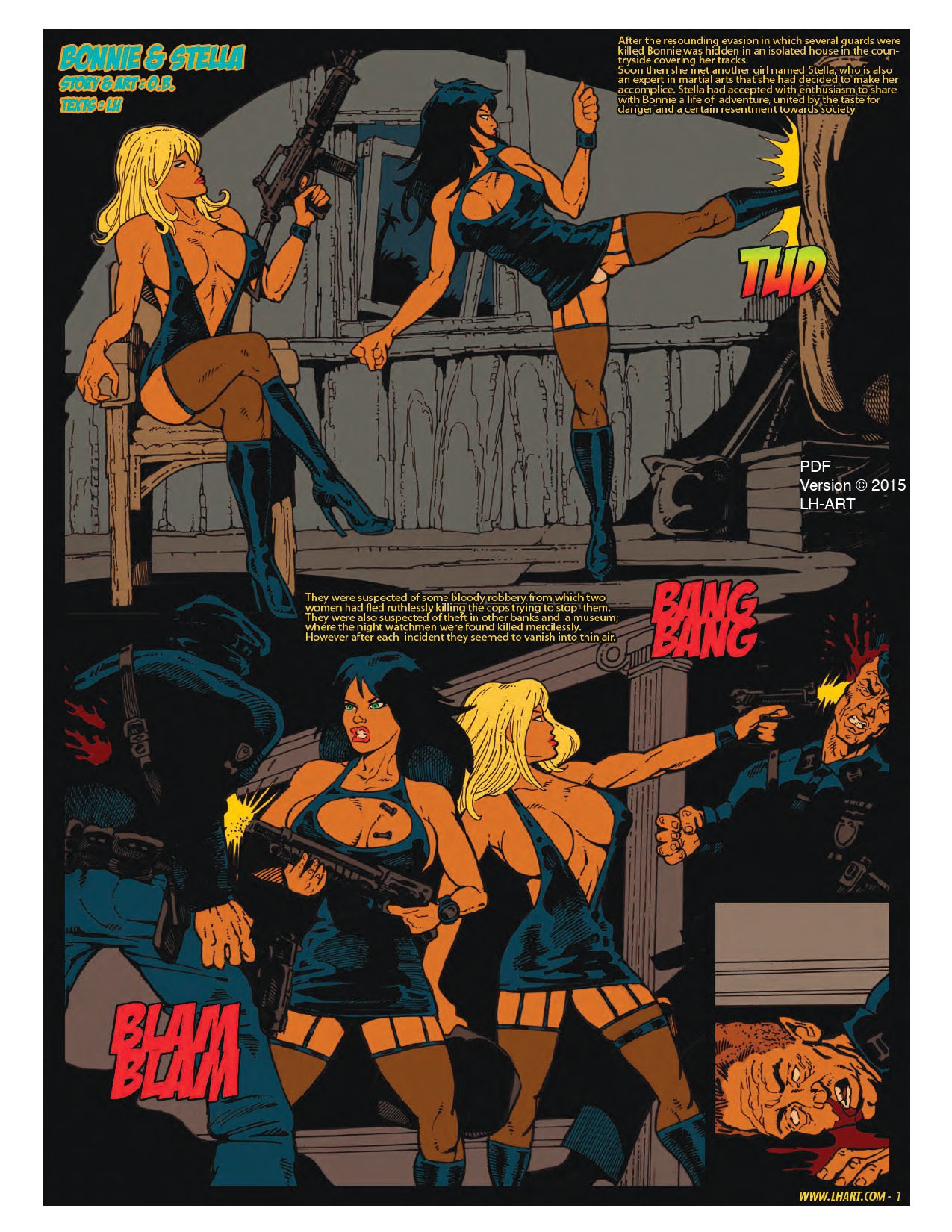 Bonnie & Stella porn comic picture 1