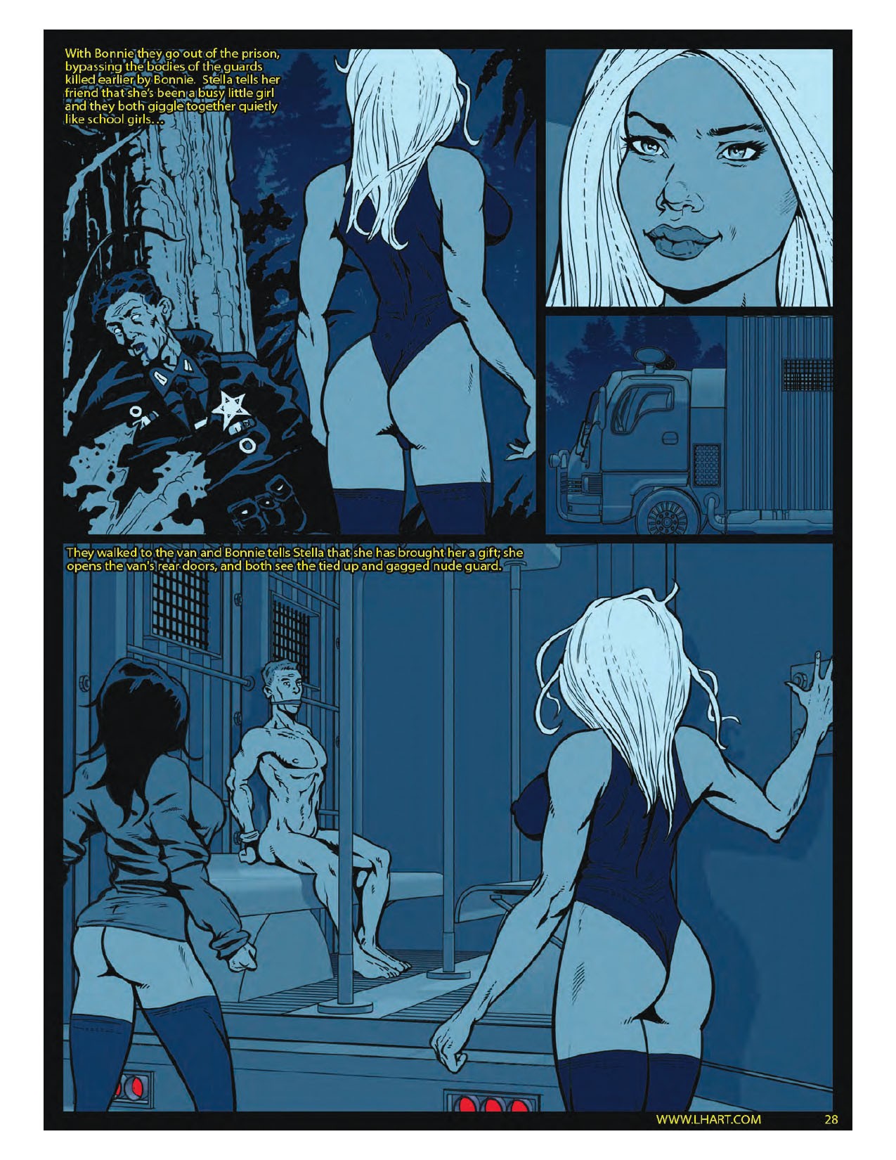 Bonnie & Stella porn comic picture 28