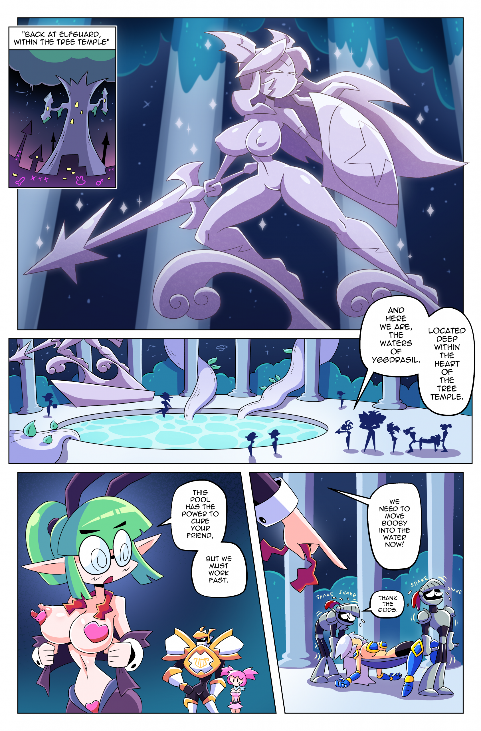 Booby Quest 1-4 porn comic picture 164