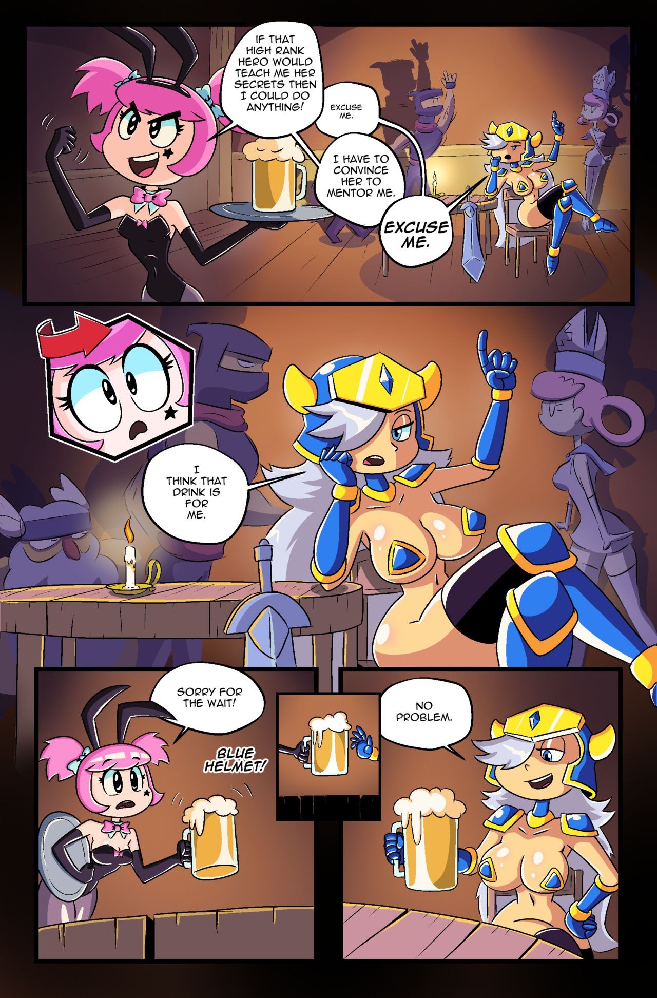 Booby Quest 1-4 porn comic picture 36