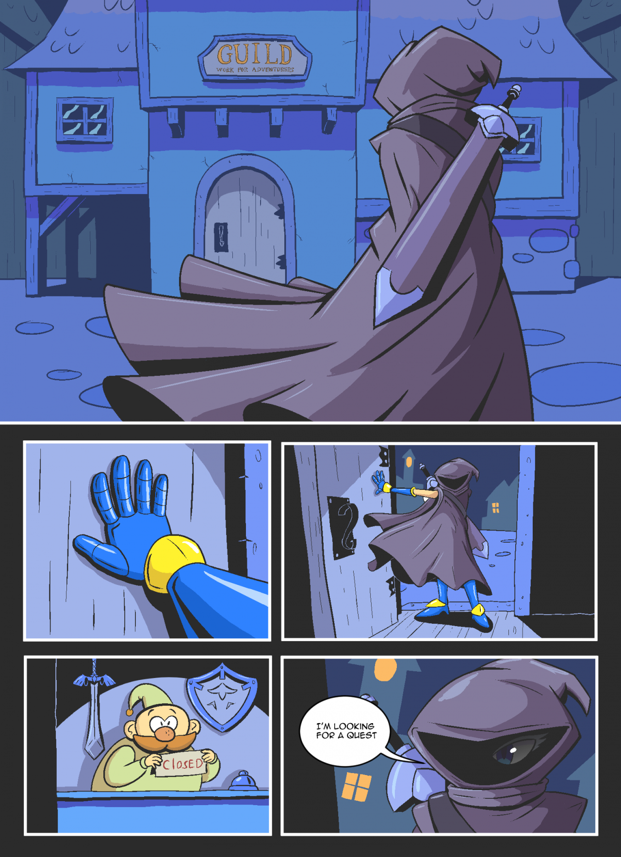Booby Quest porn comic picture 1