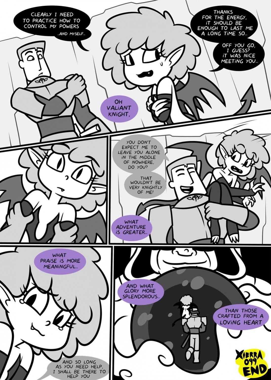 Bright Darkness-A Knight's Glory porn comic picture 26