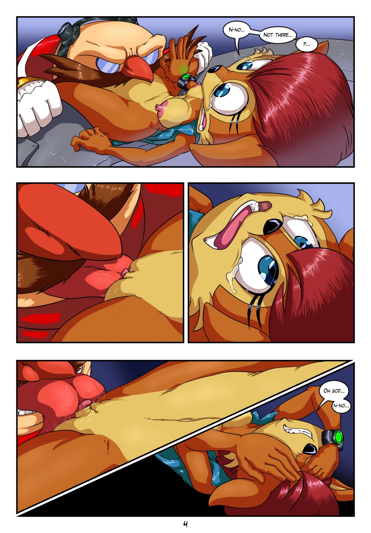 Broken Princess porn comic picture 4