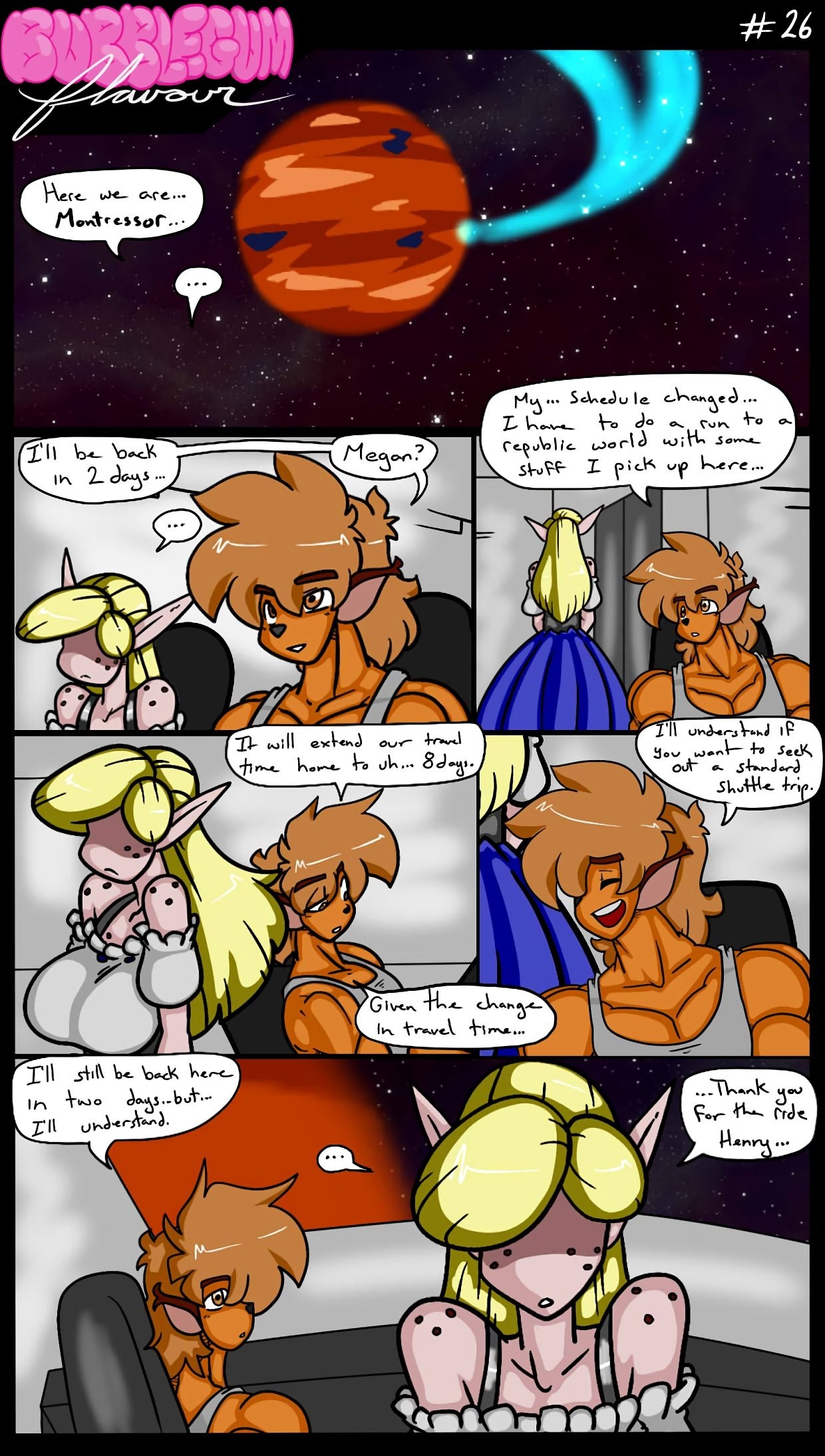 Bubblegum Flavour: Megan and Henry porn comic picture 26