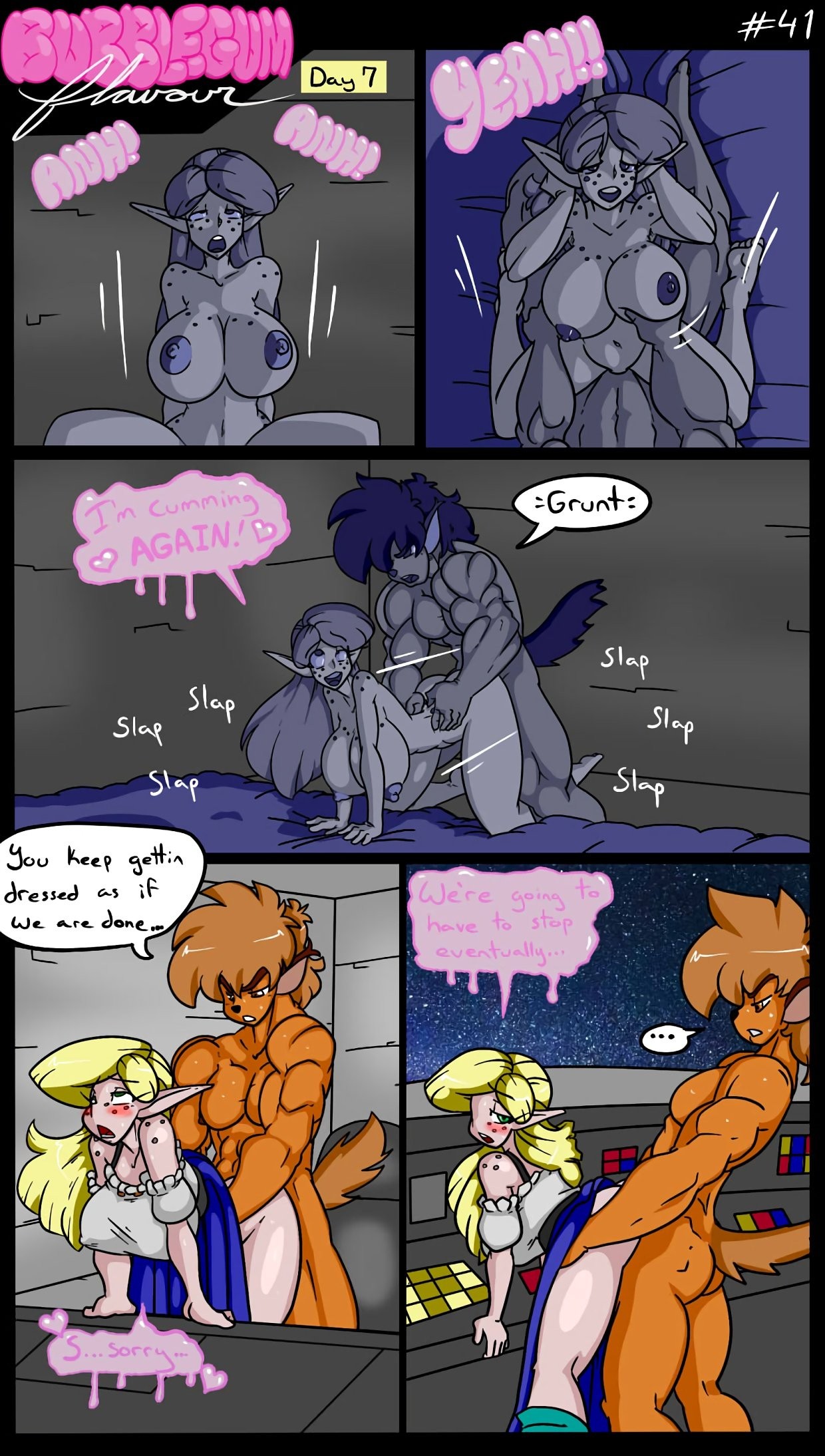 Bubblegum Flavour: Megan and Henry porn comic picture 41