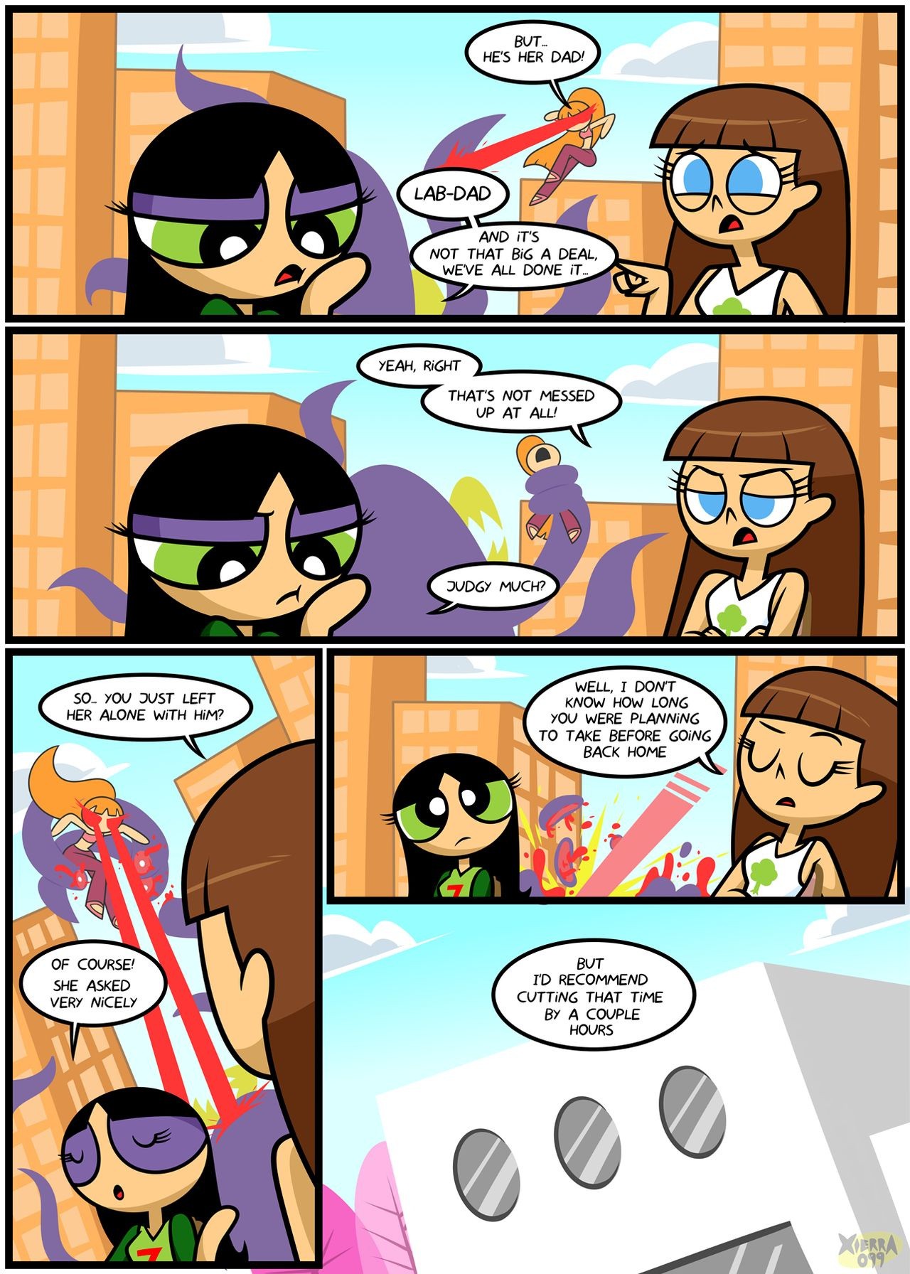 Bubbles' Glee porn comic picture 18