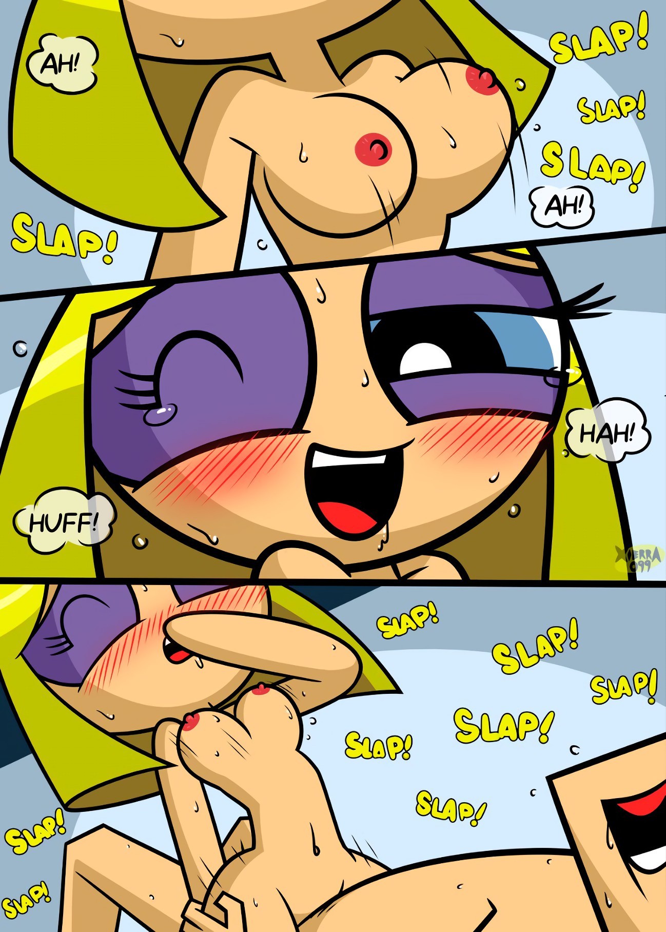 Bubbles' Glee porn comic picture 28