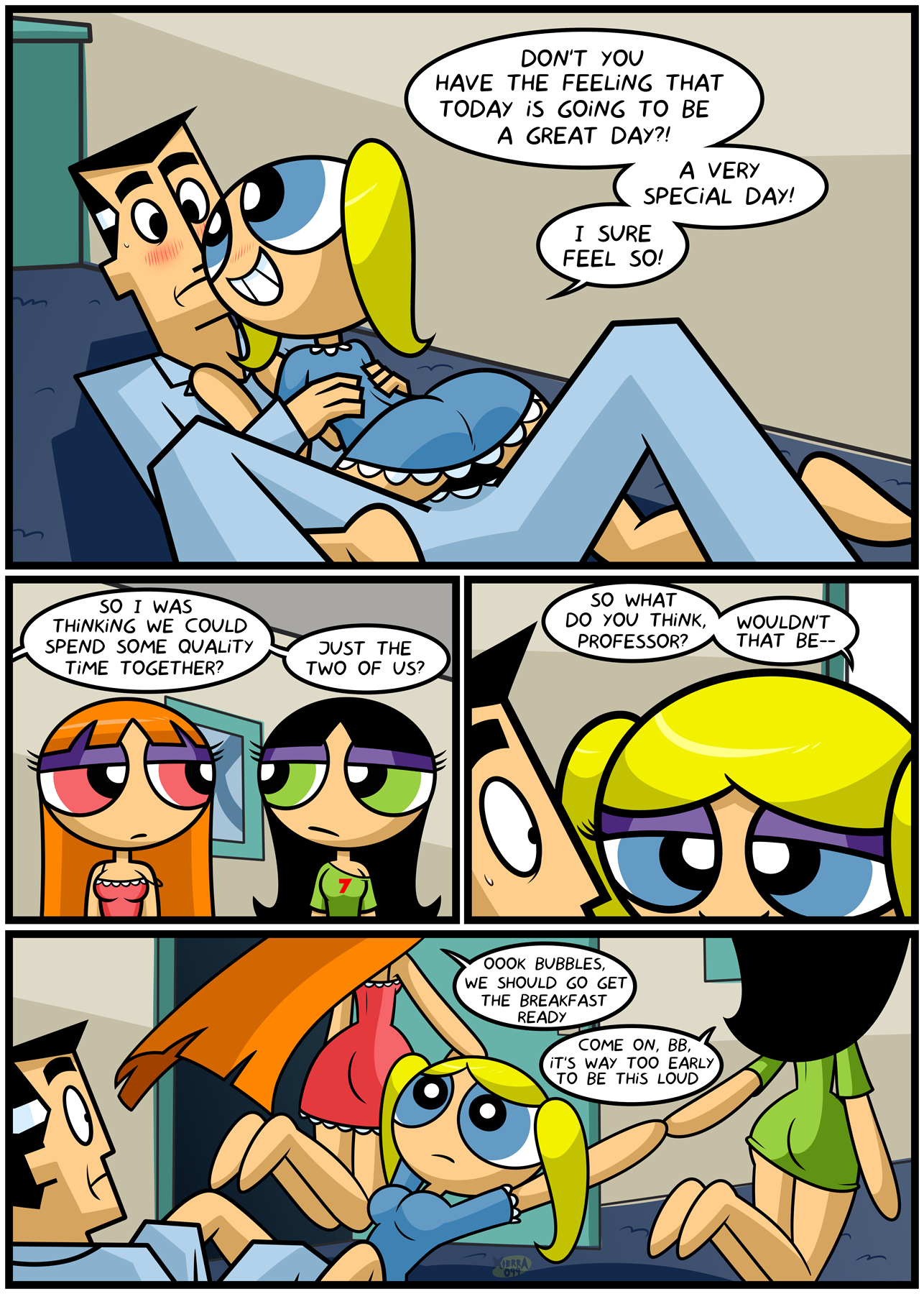 Bubbles' Glee porn comic picture 3