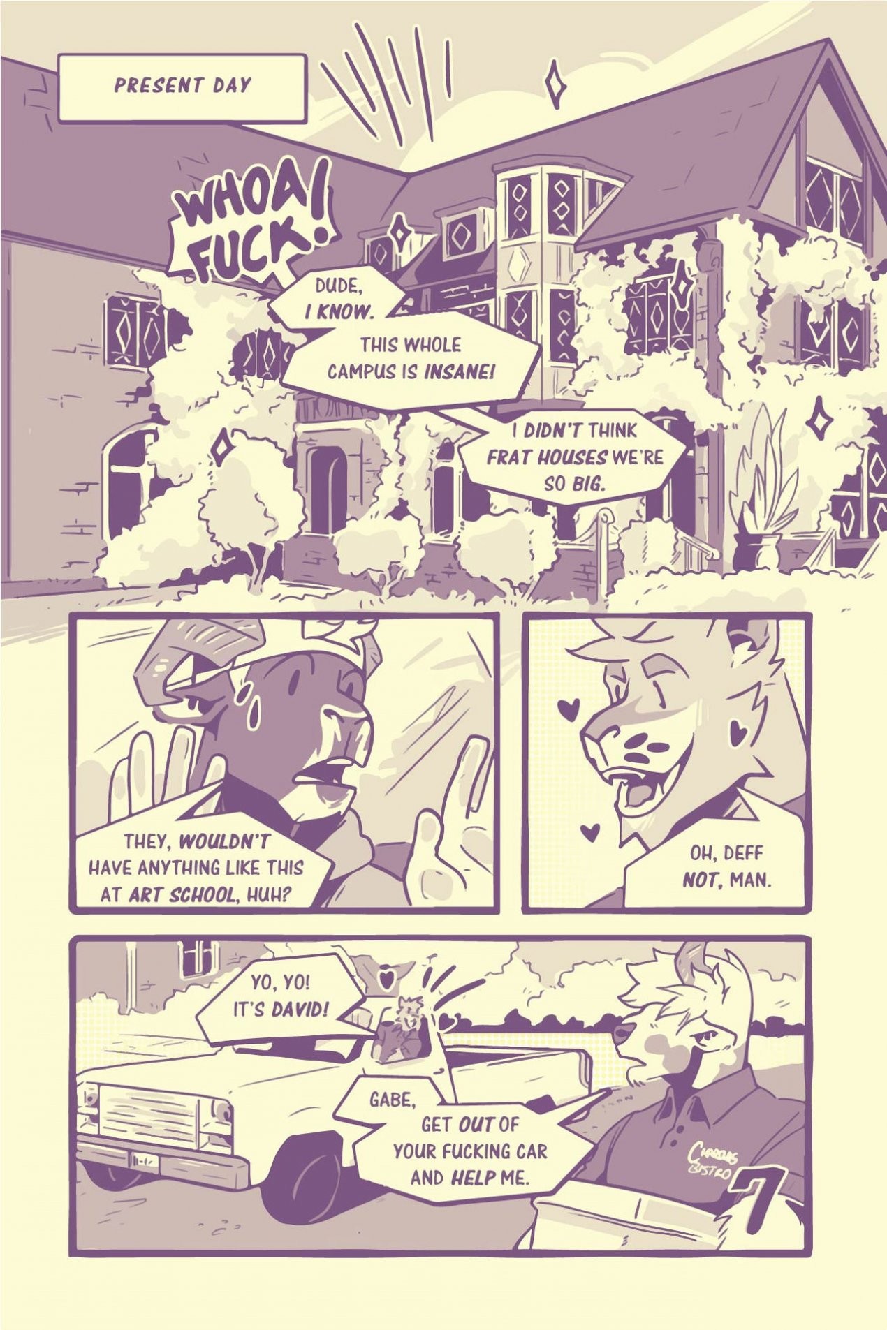 Caricatures Chapter 3 porn comic picture 8