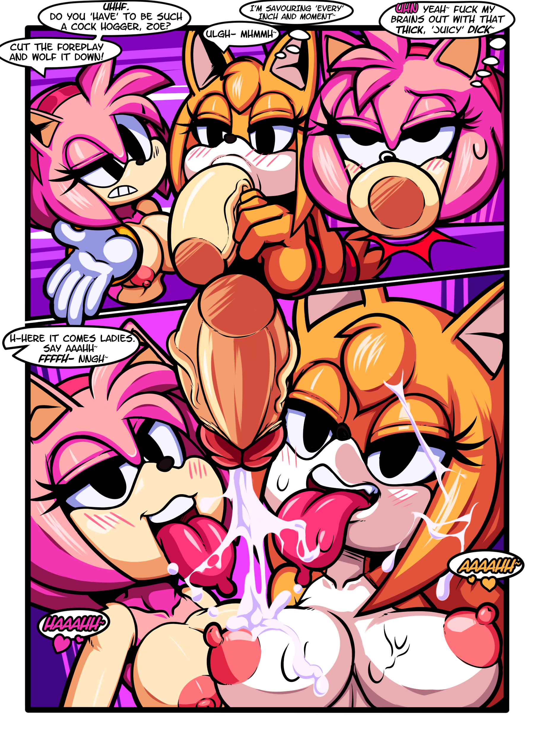 Chaotix Boom porn comic picture 11