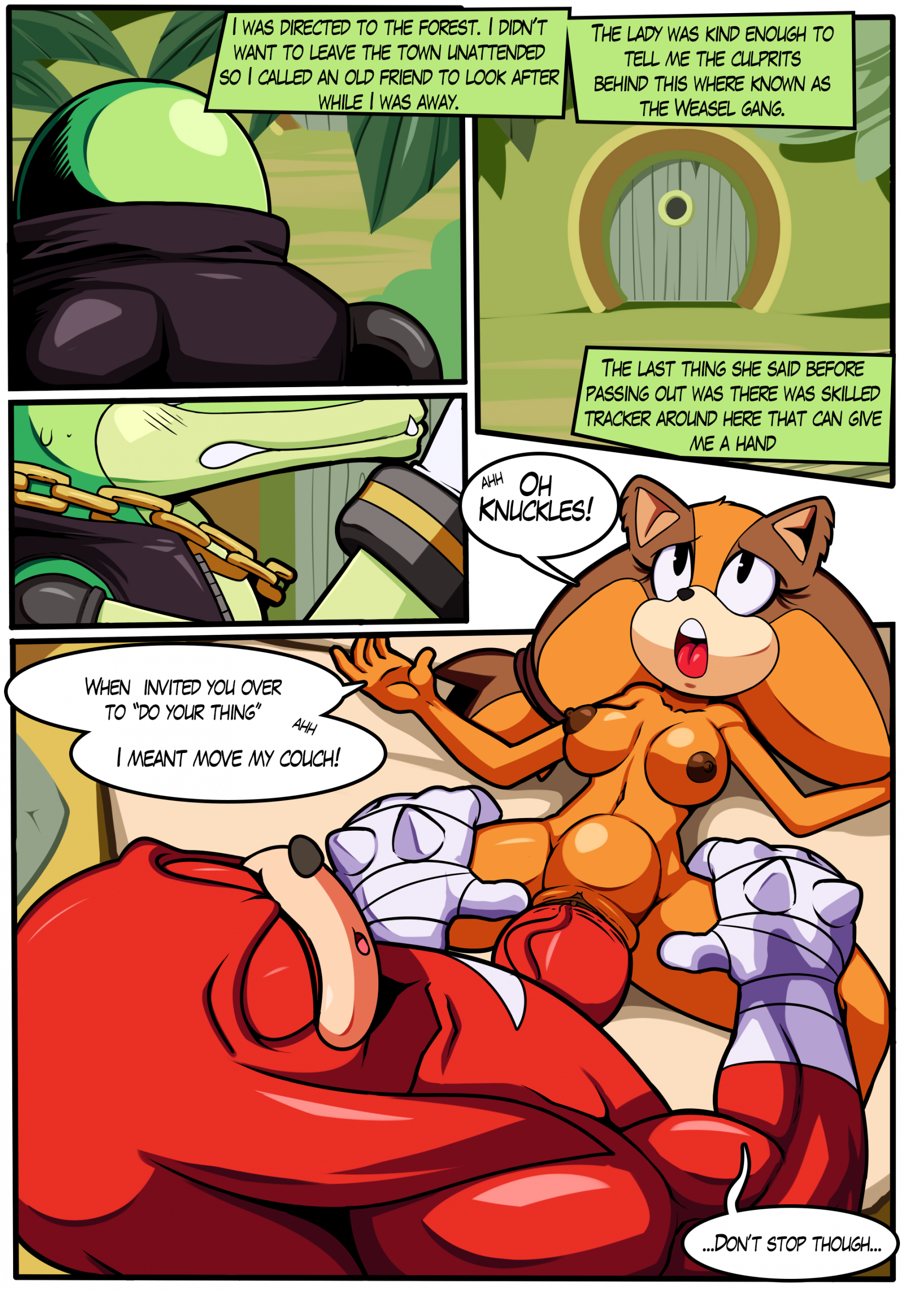 Chaotix Boom porn comic picture 4