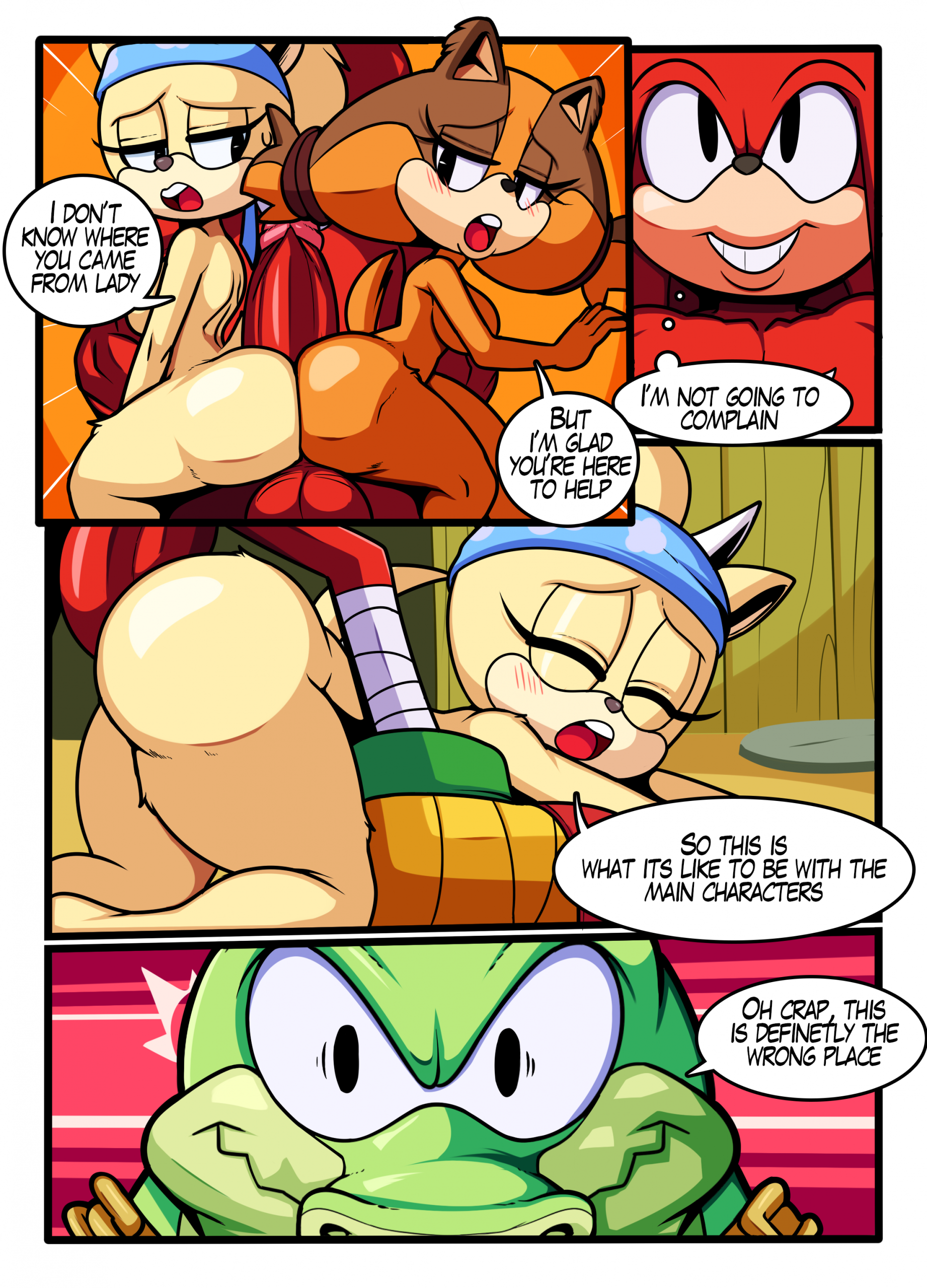 Chaotix Boom porn comic picture 5