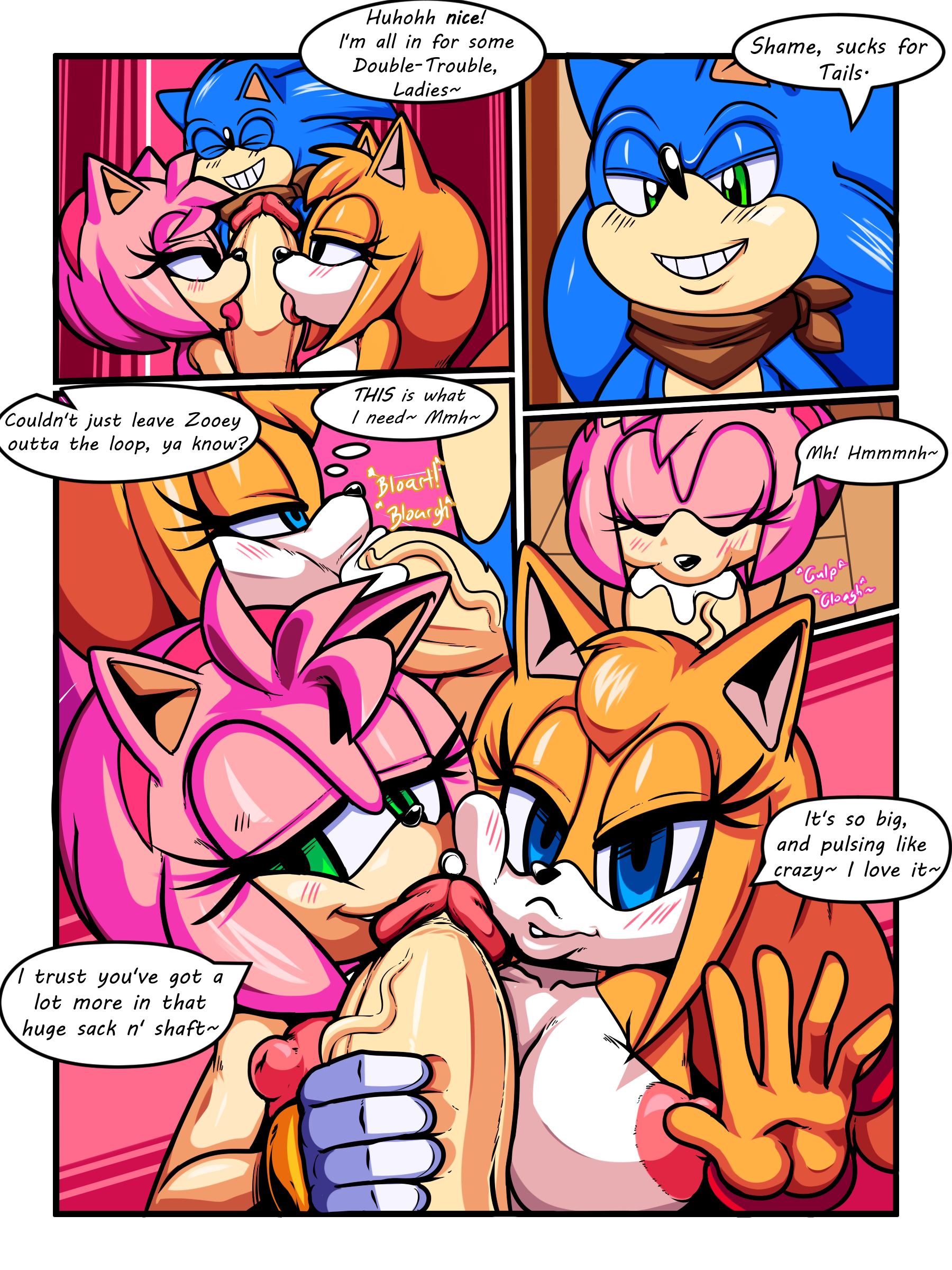 Chaotix Boom porn comic picture 7