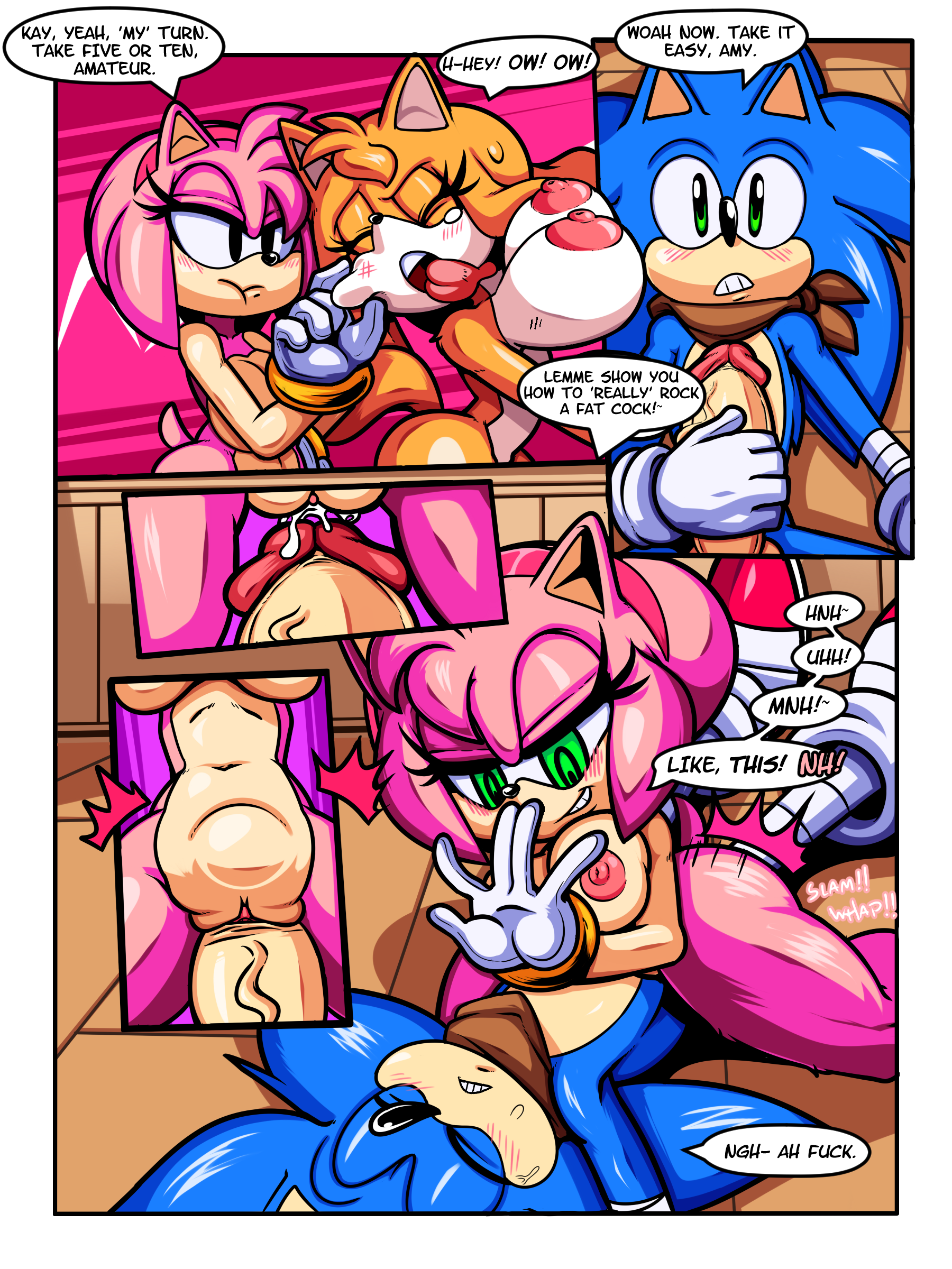Chaotix Boom porn comic picture 9