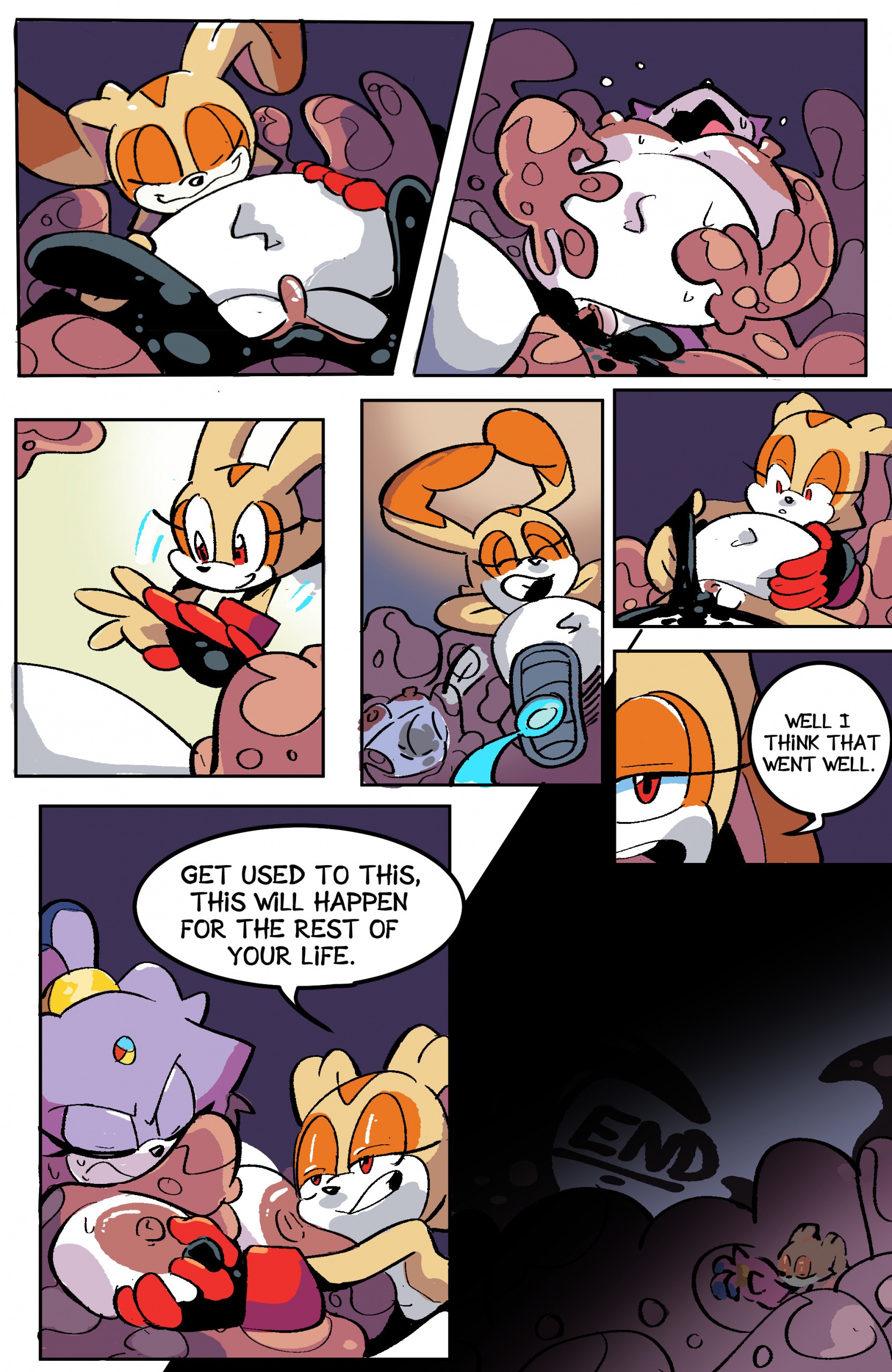 Cream vs. Blaze porn comic picture 6