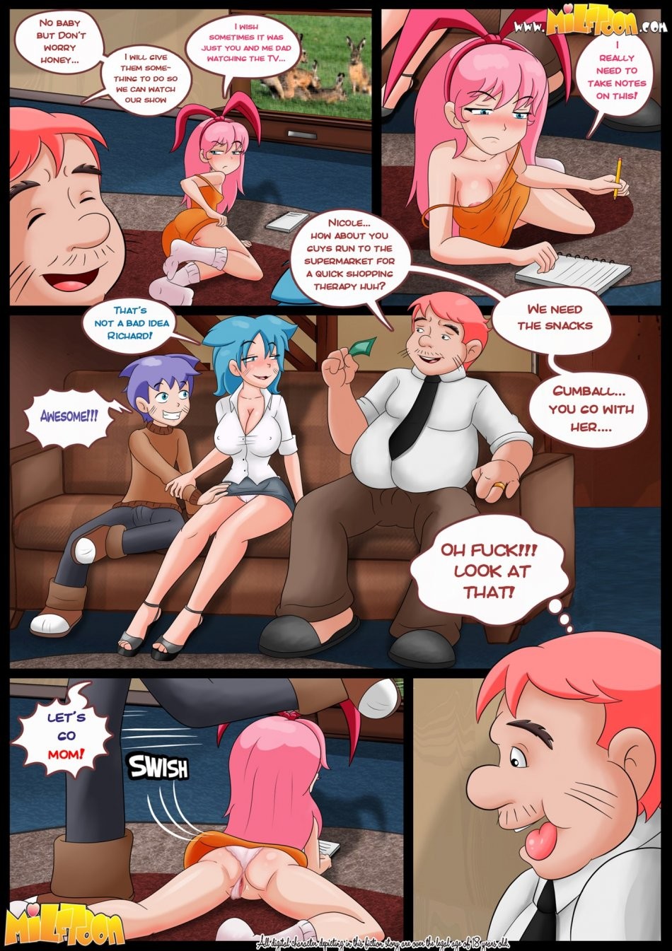 Cumballs porn comic picture 2